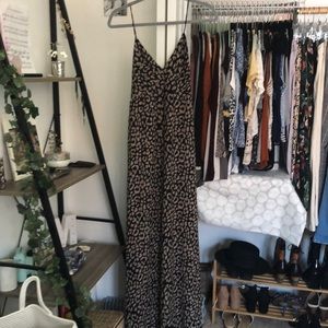 Mahina Boutique Cheetah Maxi Dress